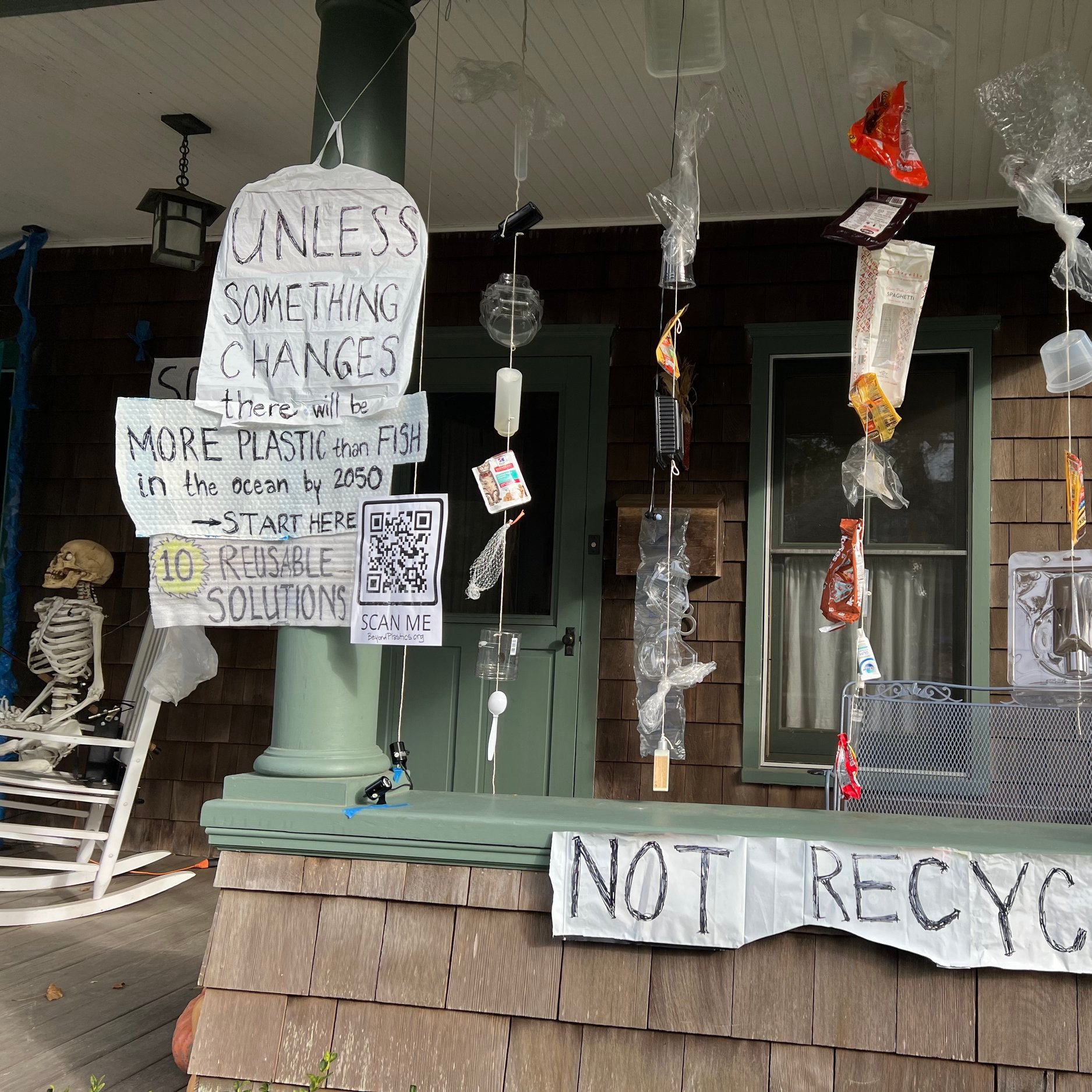 👻Haunted By Plastic Waste in East Hampton, NY🥤 