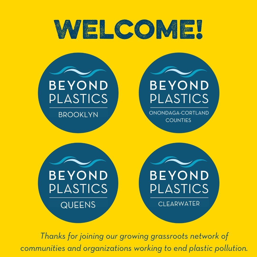 Welcome to the four Beyond Plastics local groups that formed earlier this year to help grow the grassroots movement to #endplasticpollution! Interested in joining the movement? Come to our grassroots training with options this coming Saturday through