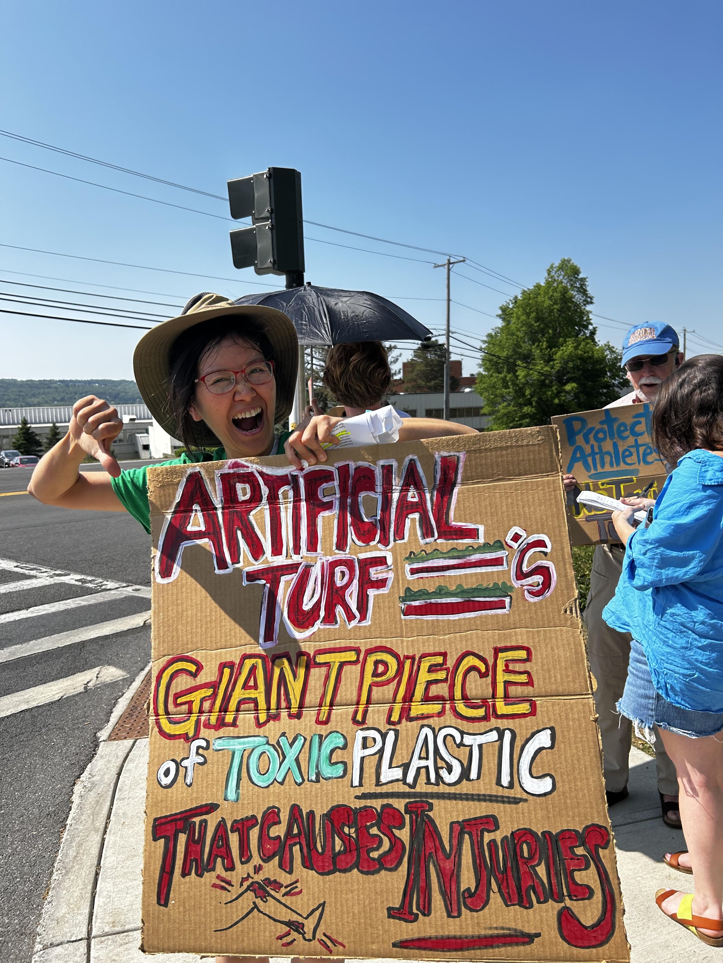 ✊Fighting to Stop Toxic, Polluting Artificial Turf in Ithaca, NY☠️ 