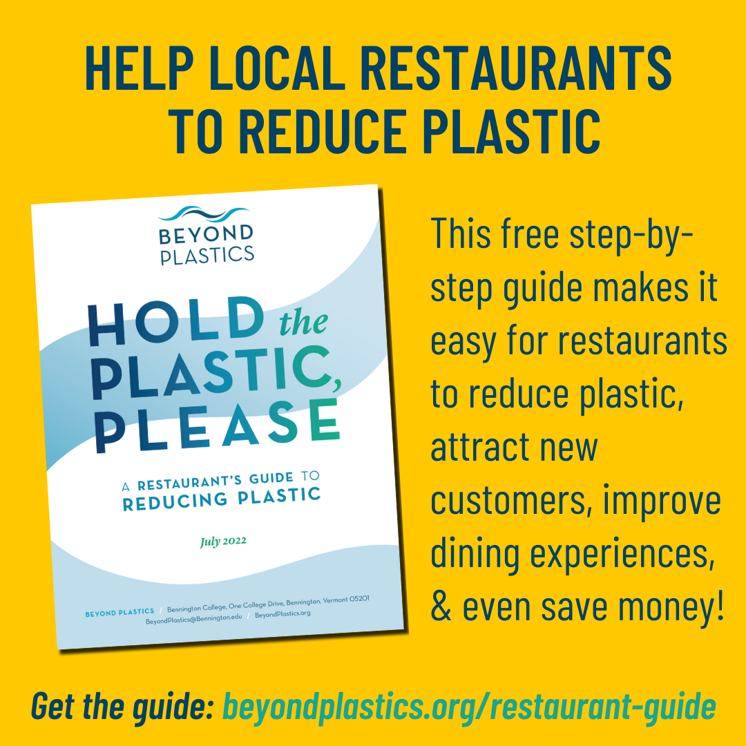 Hold The Plastic, Please: A Restaurant’s Guide to Reducing Plastic