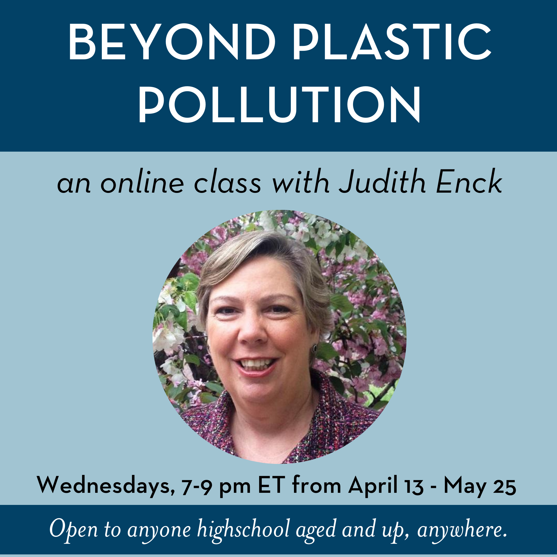 Beyond Plastic Pollution Virtual Class | Spring 2022